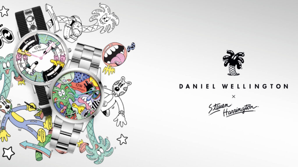 Daniel Wellington x Steven Harrington_ Jam Tangan Hasil Kolaborasi yang Menggabungkan Gaya dan Seni